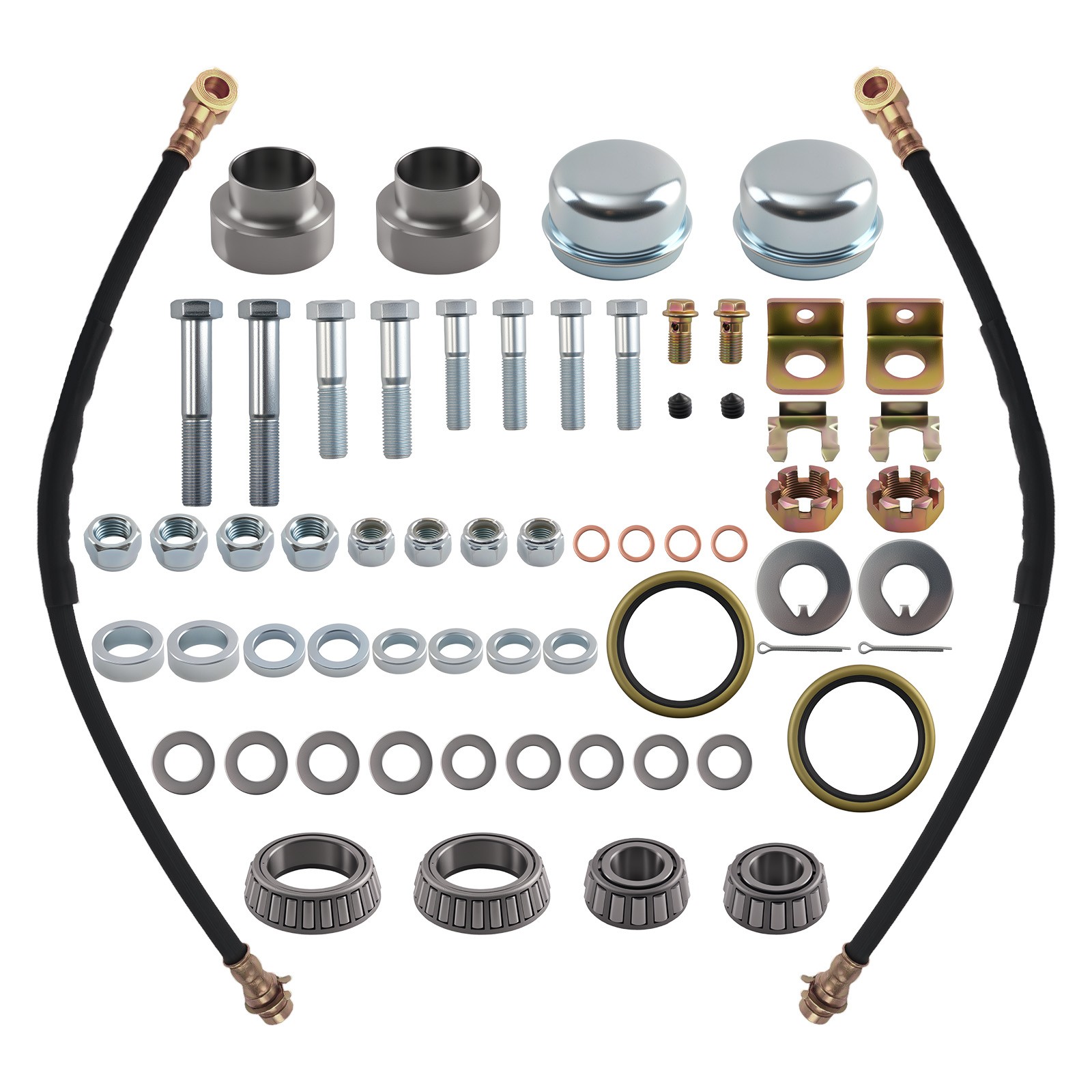 Front Brake Conversion Kit for Chevy GMC 1947-1959 5×4.75″ Bolt 11 Inch Rotors