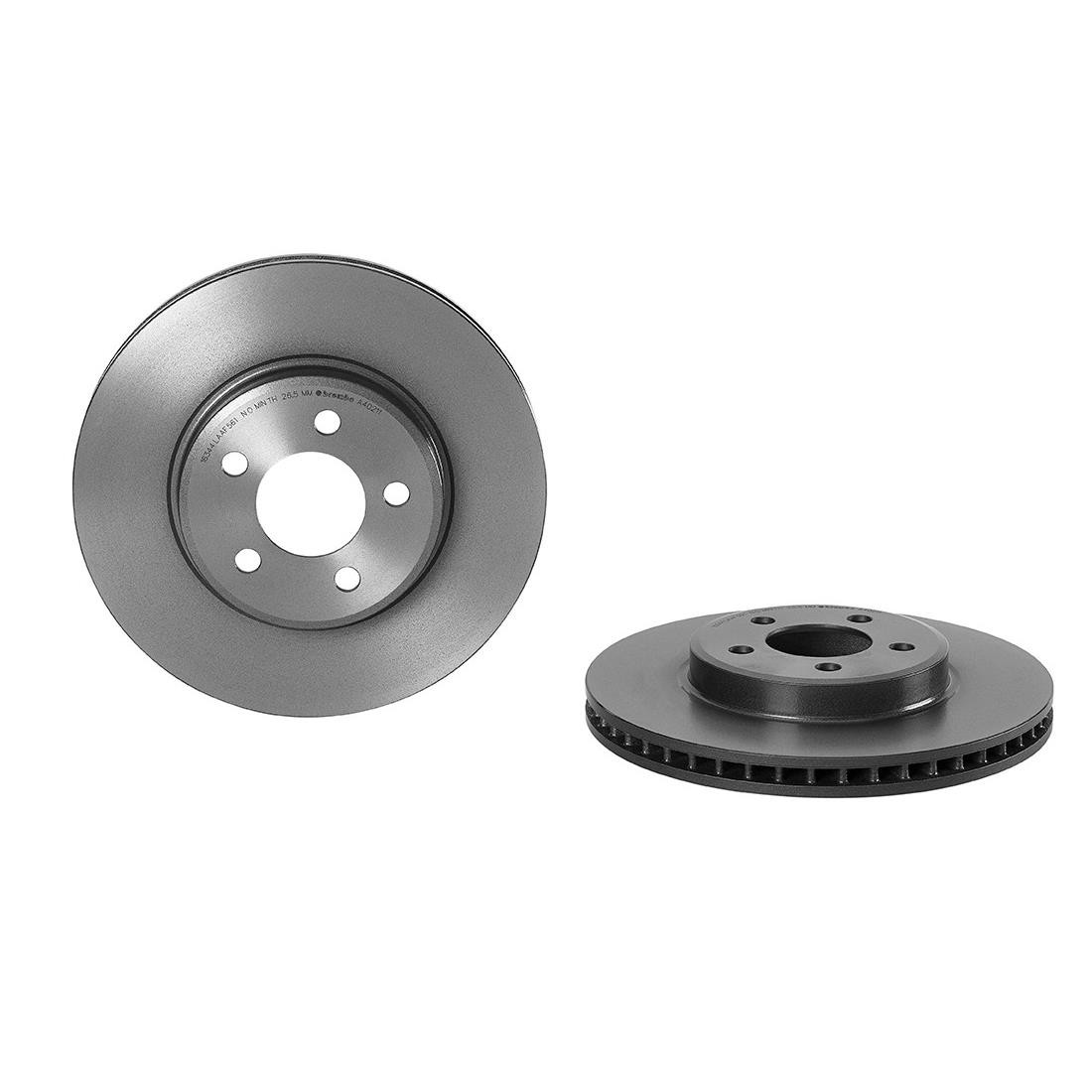 Brembo Front Std Brake Kit Ceramic Pads Disc Rotors 320mm for Chrysler Dodge RWD