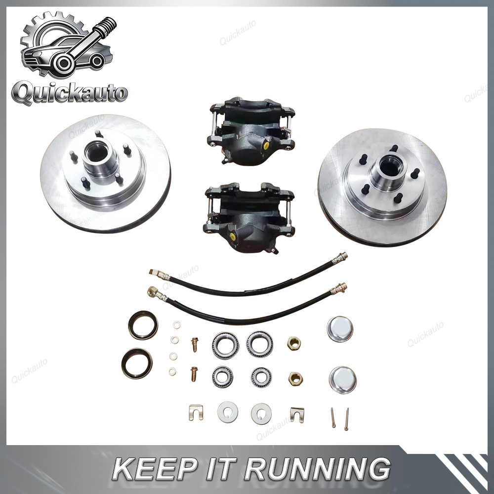 For 1960 – 1972 Chevy C10 Front Disc Brake Conversion Wheel Component Kit 5Lug