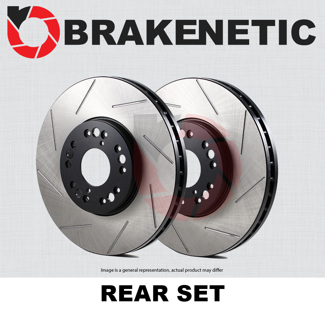REAR SET BRAKENETIC Premium Slotted Brake Disc Rotors 272mm BNP33131.SS
