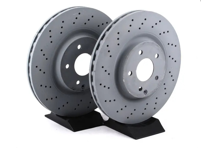 Mercedes Front & Rear 4 Disc Brake Rotors C230,240,280,320 CLK SLK Genuine