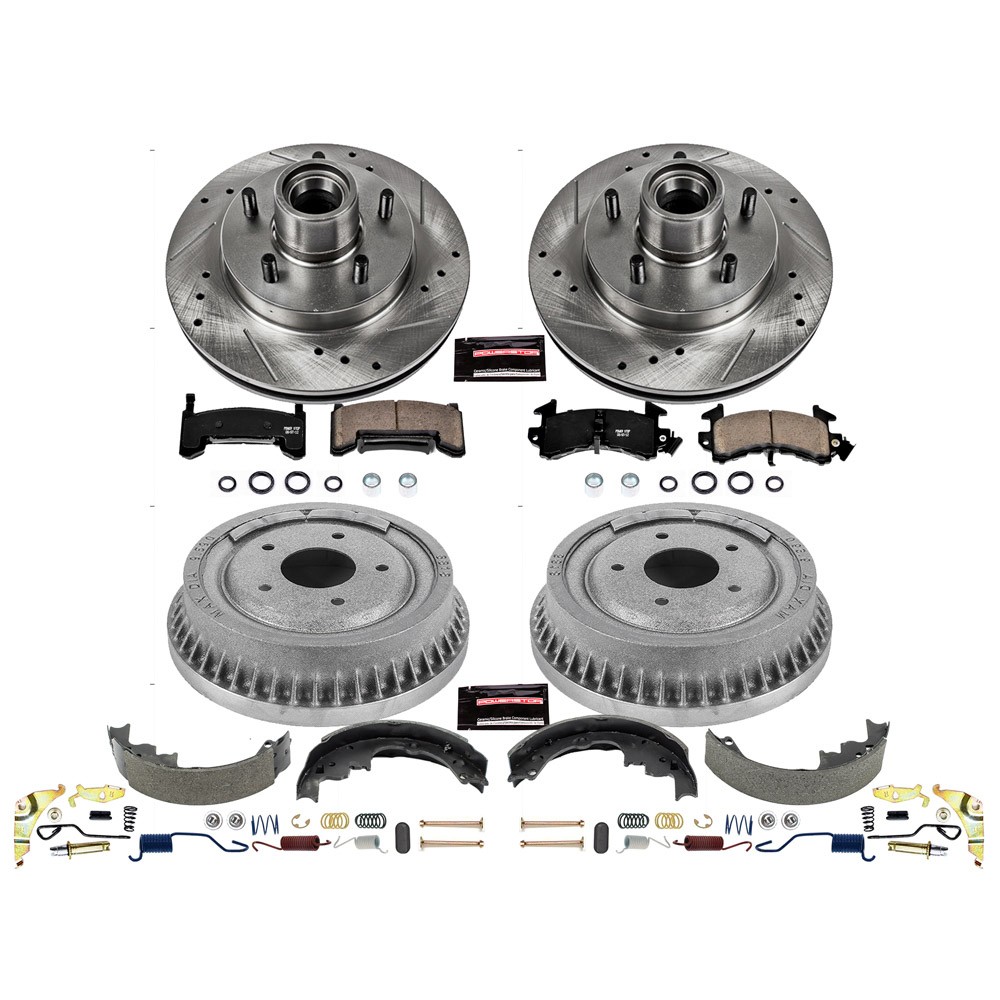 For Buick Regal & GMC S15 Jimmy Caballero PowerStop Complete Brake Kit