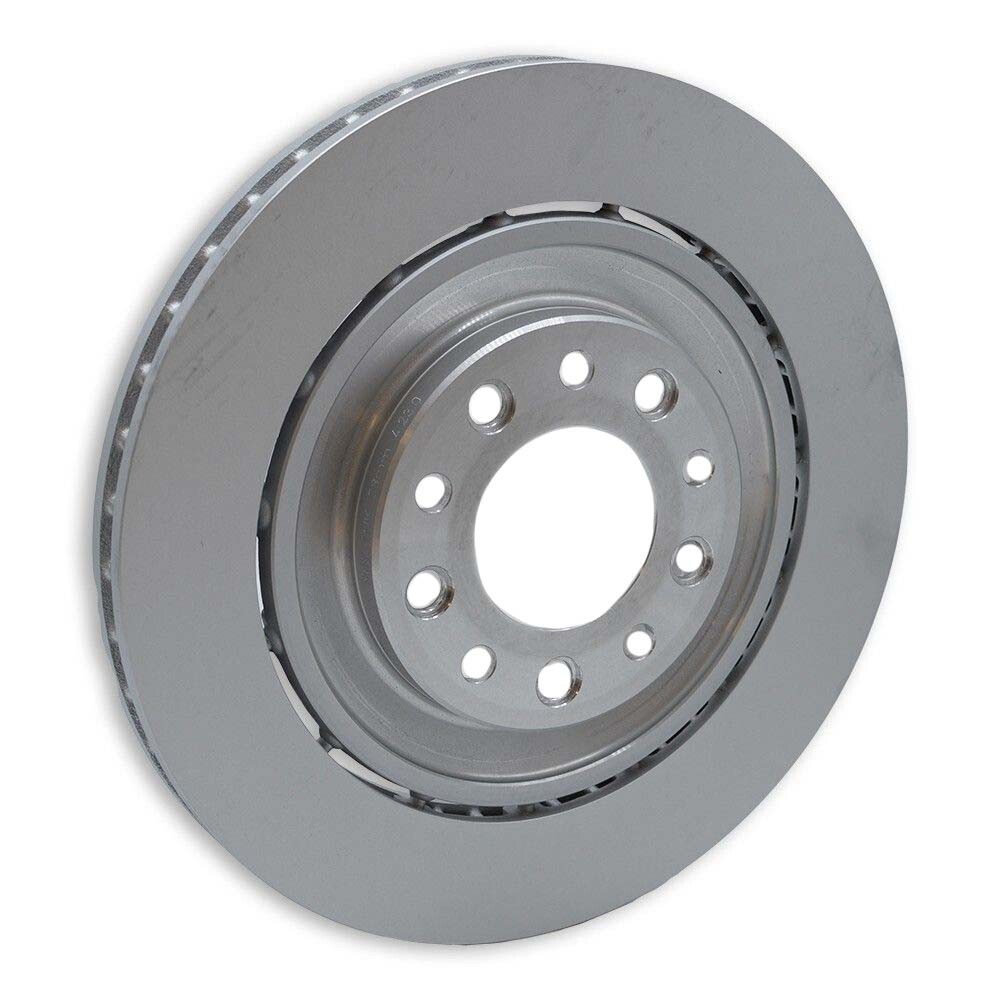 SHW Performance Rear 370mm Disc Brake Rotor for Bentley Mulsanne 6.8L 2011-2019