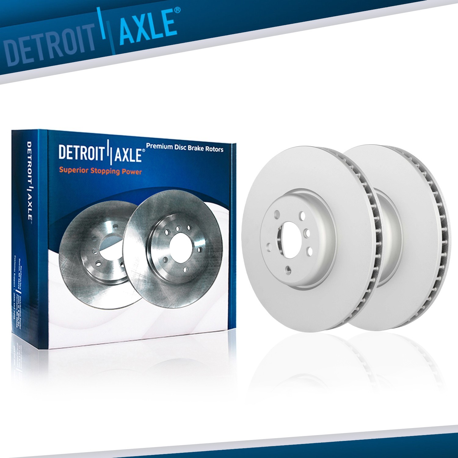 Rear Brake Rotors for BMW 330e 330i 430i 530e xDrive X3 X4 Z4 Toyota GR Supra