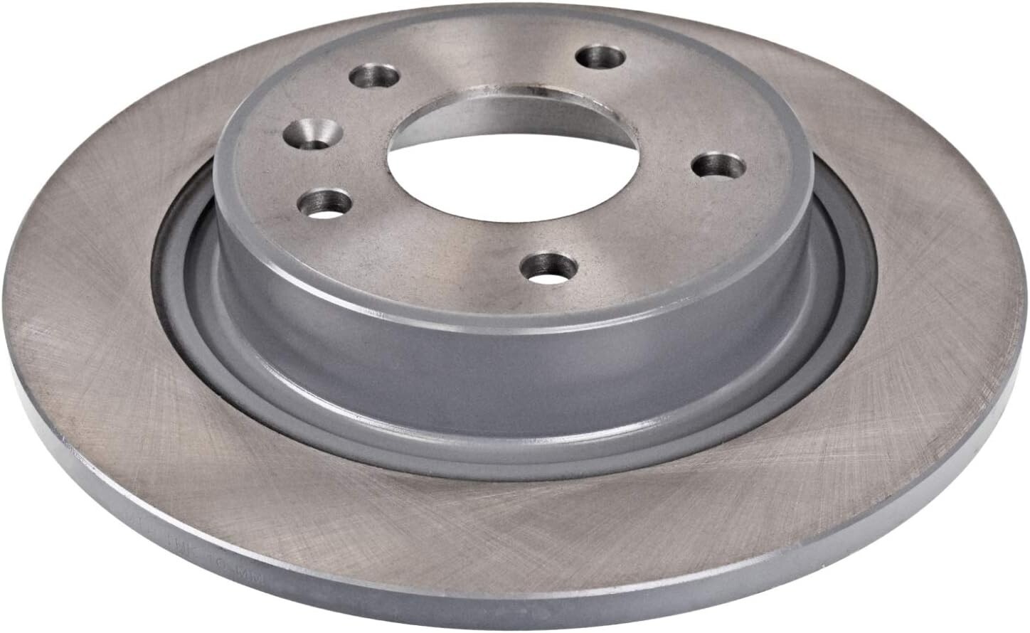 febi bilstein 39189 Brake Disc Set 2 Brake Disc rear, full, No. of Holes 5