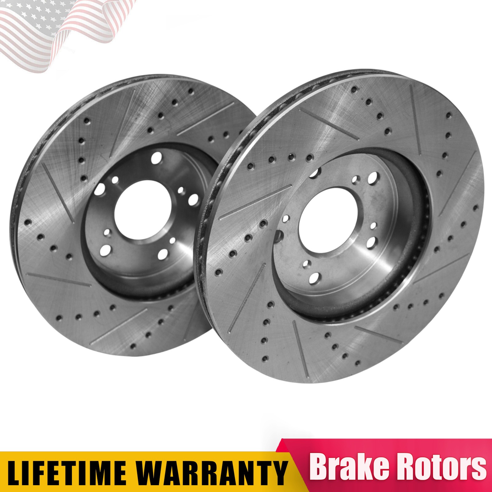 11.54″ Front Drilled Brake Rotors for Honda Accord 2013 2016-2017 HR-V 2016-2022