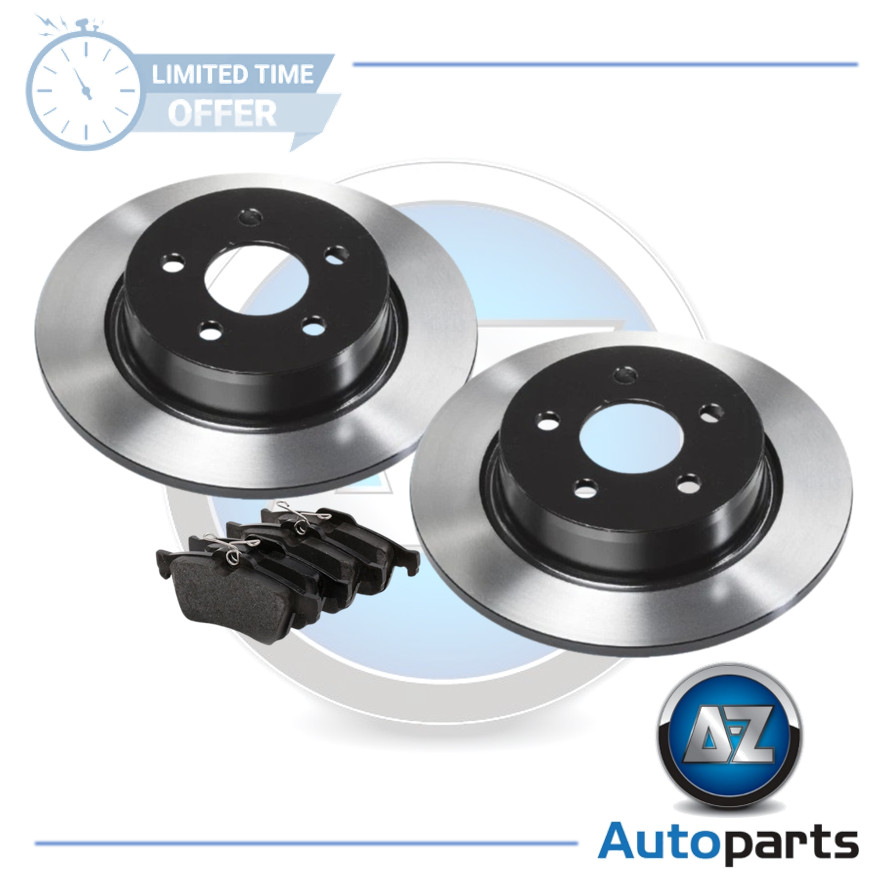 For Volvo – C30 (533) 2006-2012 Rear Solid 280mm Brake Discs and Pads