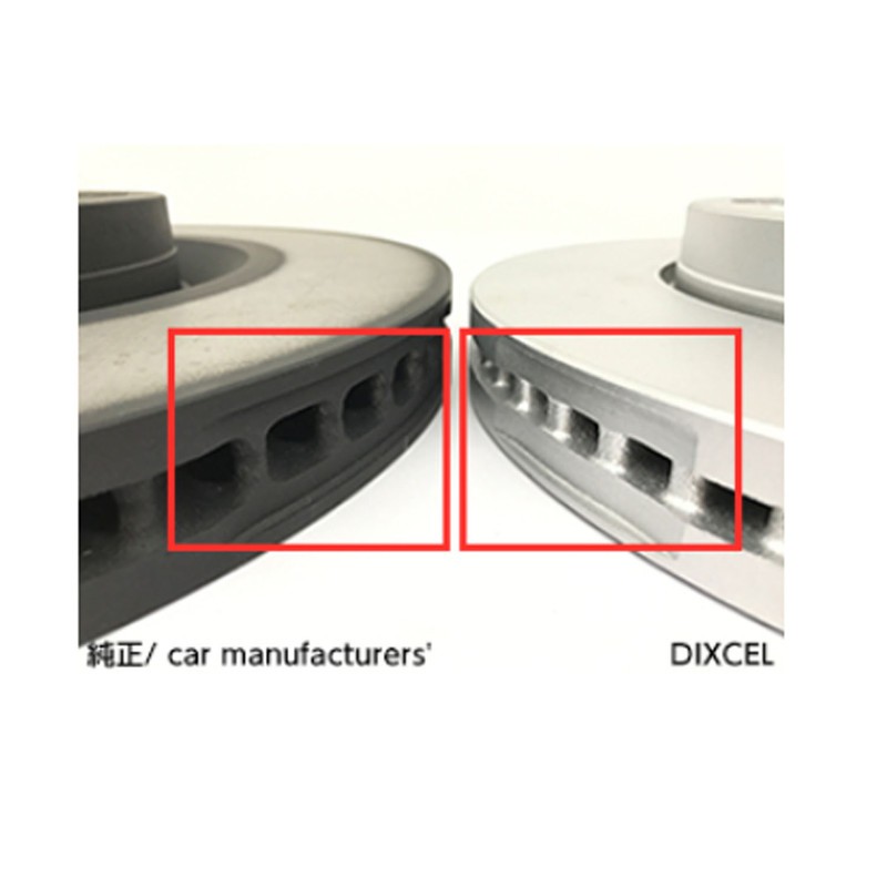 Dixcel Brake Disc Rotor Front set For 86/9-94 BMW E32 735i (G35/L35)
