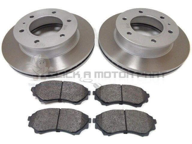 FORD RANGER 2.5 3.0 TDCi 4×4 2006-2012 FRONT 2 BRAKE DISCS AND PADS SET (289MM)