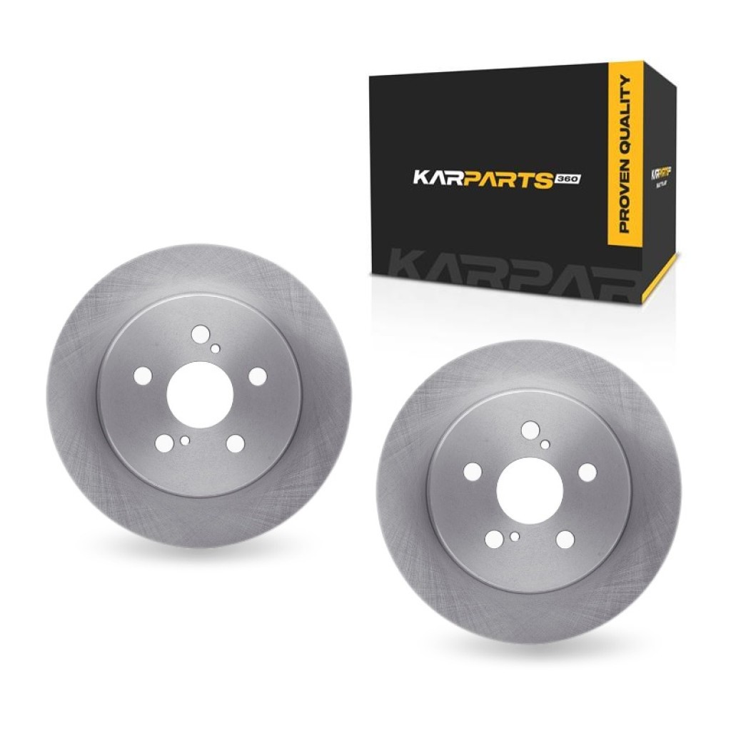 For Toyota Matrix 2009-2013 Disc-Brake Rotors | Rear Set Of 2 Cast Iron Material
