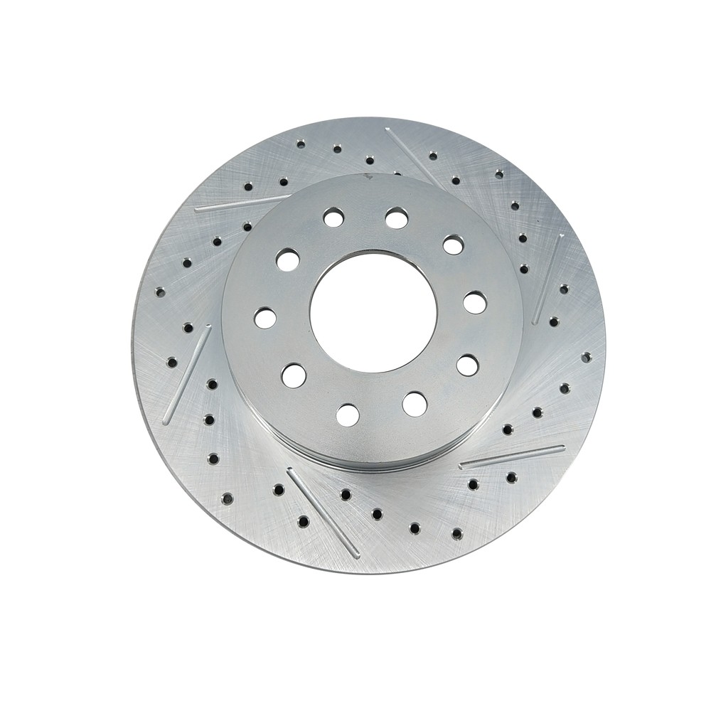 For 1968-1974 GM F/X-Body 10 & 12 Bolt St Rear Disc Brake Kit With Red Calipers