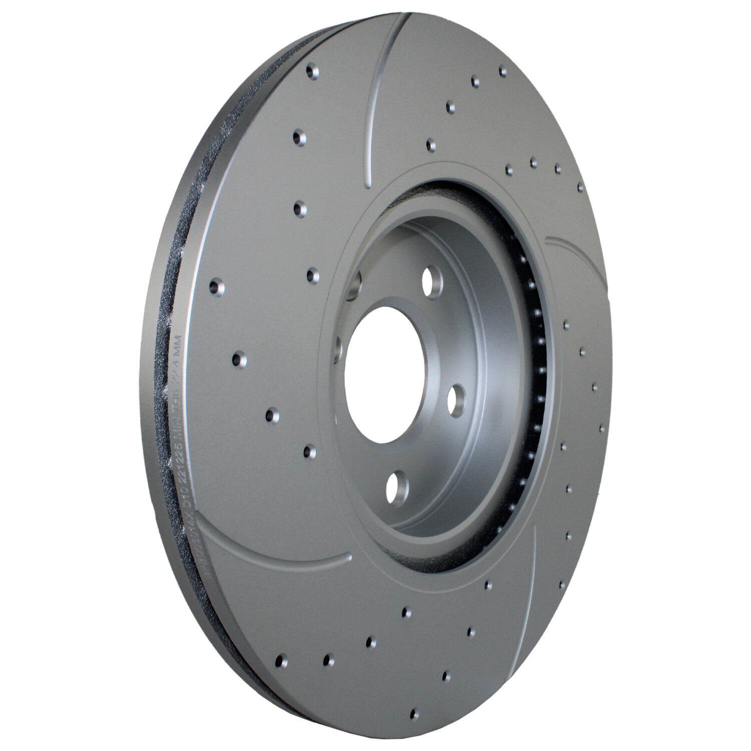 Bison Performance Front Drilled Coated 300mm Brake Disc for BMW F39 F48 Mini F60