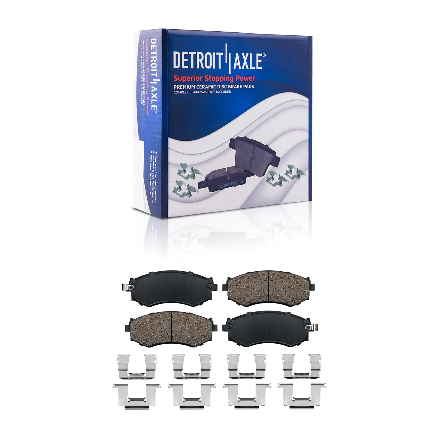 Front & Rear Disc Rotors + Ceramic Brake Pads Kit for Infiniti G20 Nissan Sentra