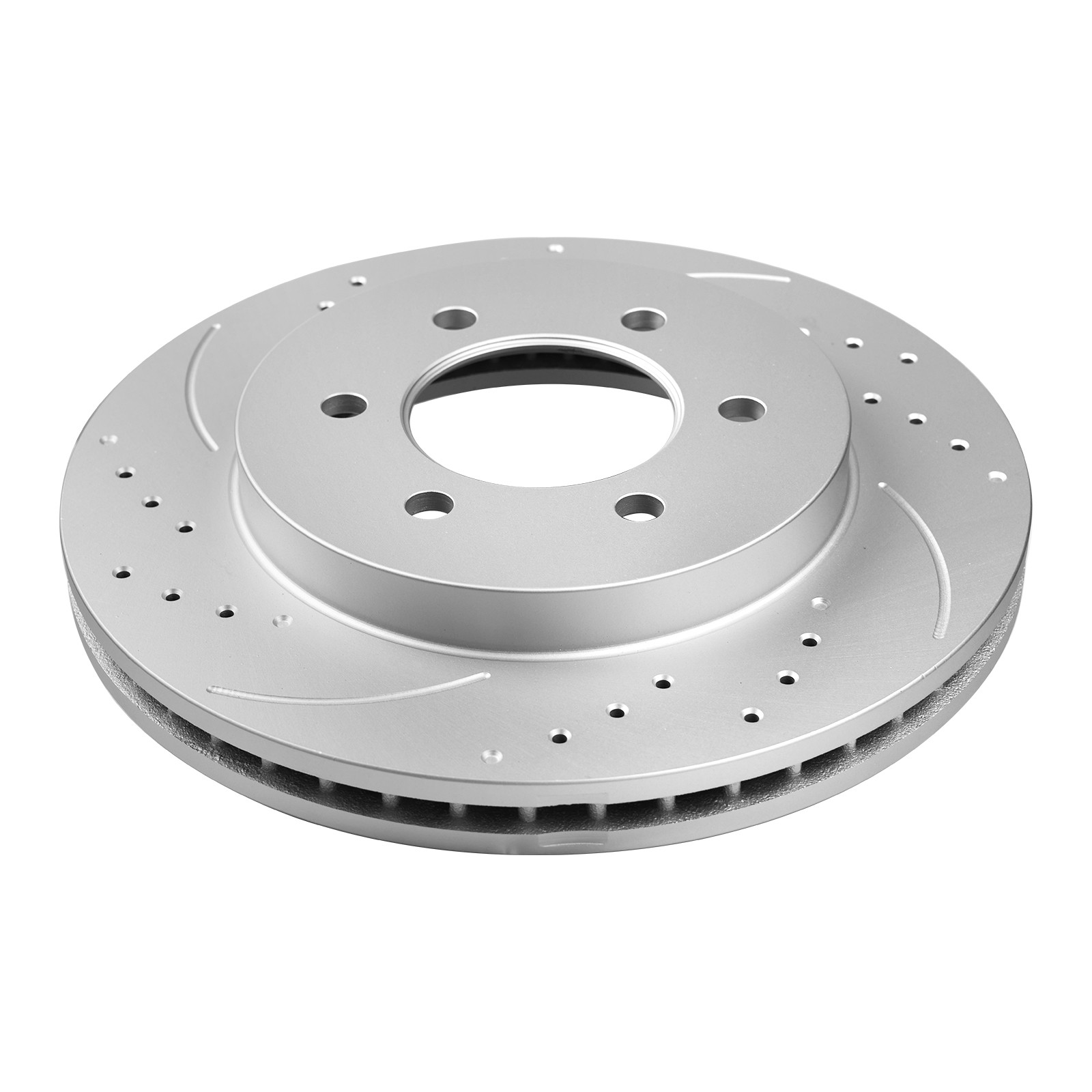 Front Drilled Disc Rotors Ceramic Pads For 2006-2009 Chevrolet Trailblazer 12.8″