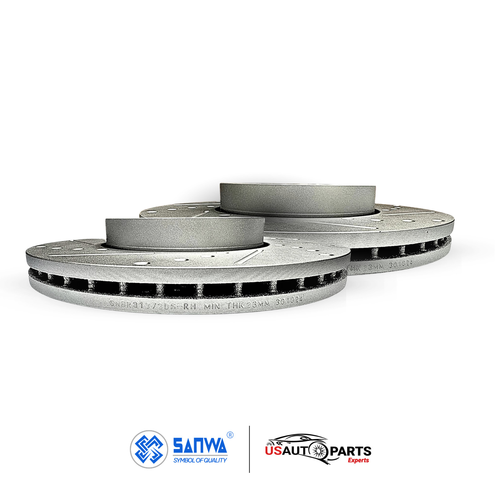 FRONT BRAKE ROTOR VENTED GEOMET D & S & CERAMIC PAD KIT 278 MM FOR COMPASS 04-12