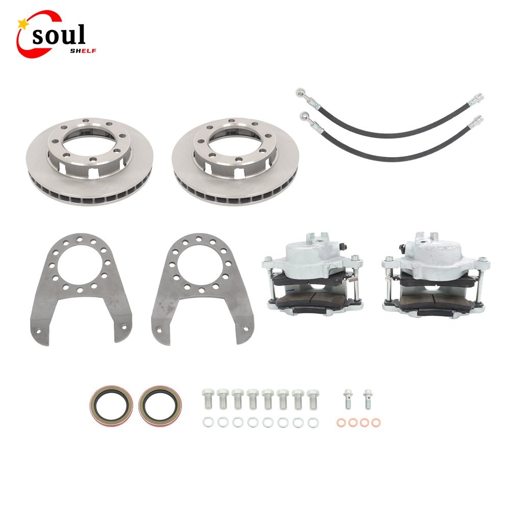 For Chevrolet Disk Brakes 14 Bolt Complete Disc Brake Conversion Kit 10.5 SRW