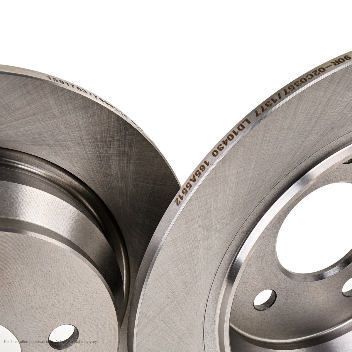 2X APEC Rear Brake Discs for MERCEDES-BENZ VIANO 2003- 296mm Solid SDK6198