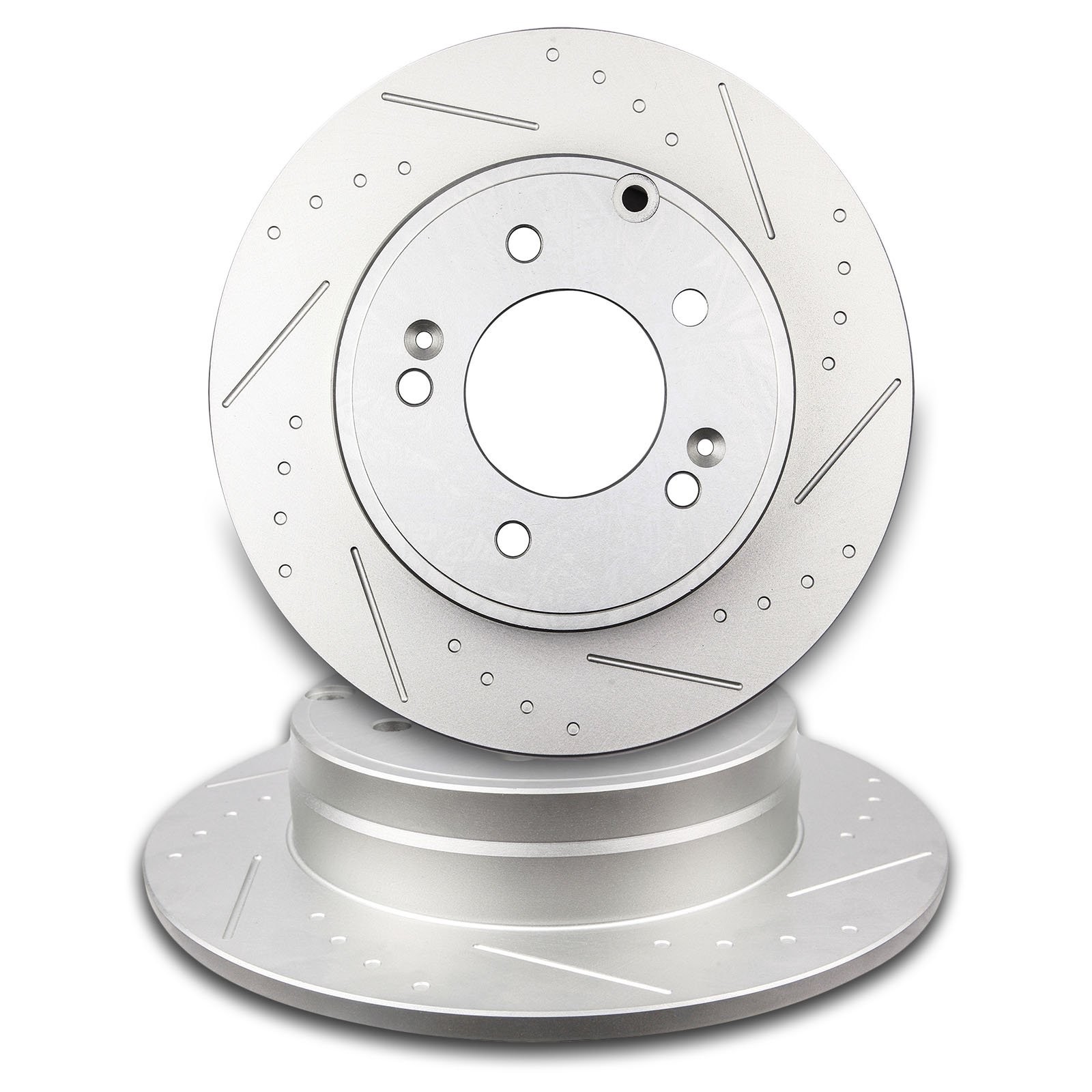 Rear Brake Rotors Discs For Hyundai For Sonata Azera For Kia Optima Cadenza Slot