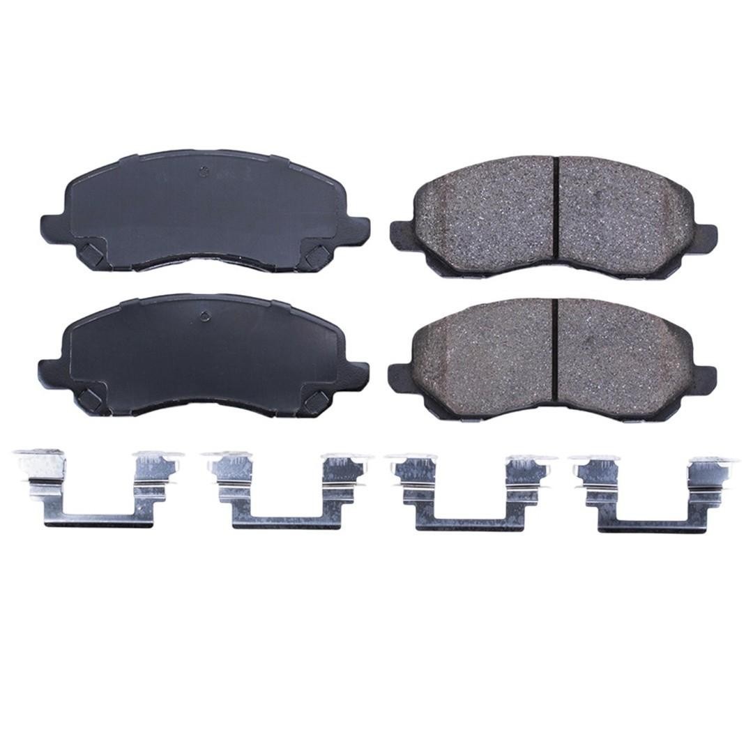New OE Front & Rear Ceramic Brake Pads Kit For 2007-2017 Jeep Compass 9 Yr Warr.