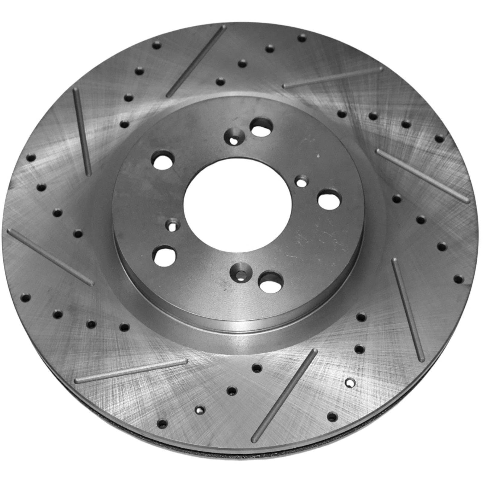 2pcs Front Drilled & Slotted Disc Brake Rotors for 2006-2014 Honda Ridgeline