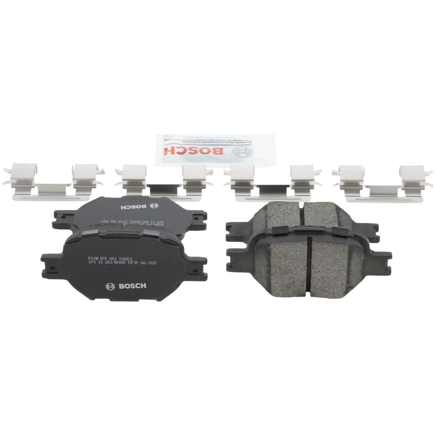 Bosch OEM Front Ceramic Brake Pads Kit For 2005-2010 Scion tC 10 Year Warranty