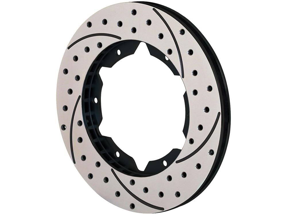 Wilwood 160-9249-BK Drilled Brake Rotor, Ultralite UL30 Iron, Right 10.50 x .810