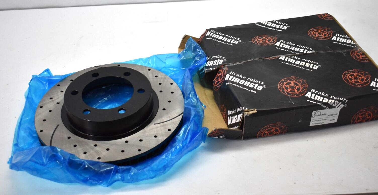 Atmansta Front Brake Rotor Automotive Replacement Part QD10545-R Right Position