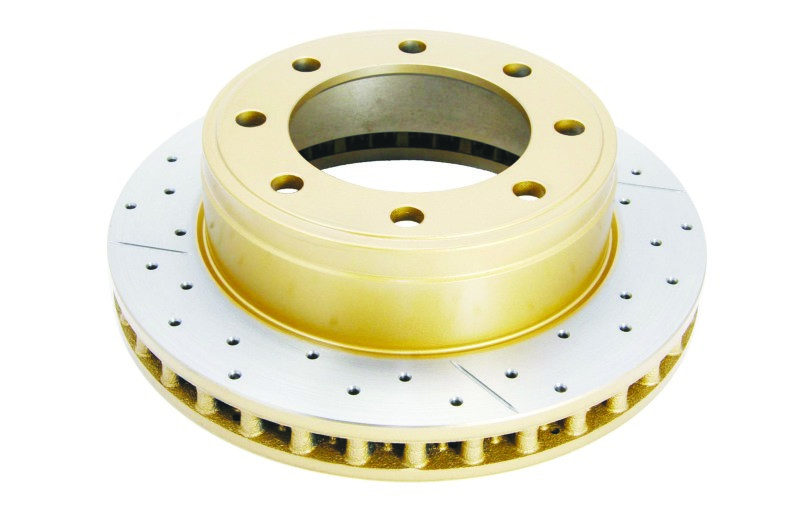 DBA X Street Series Rear Dual-Drilled Rotor for Subaru Impreza 2008-2014