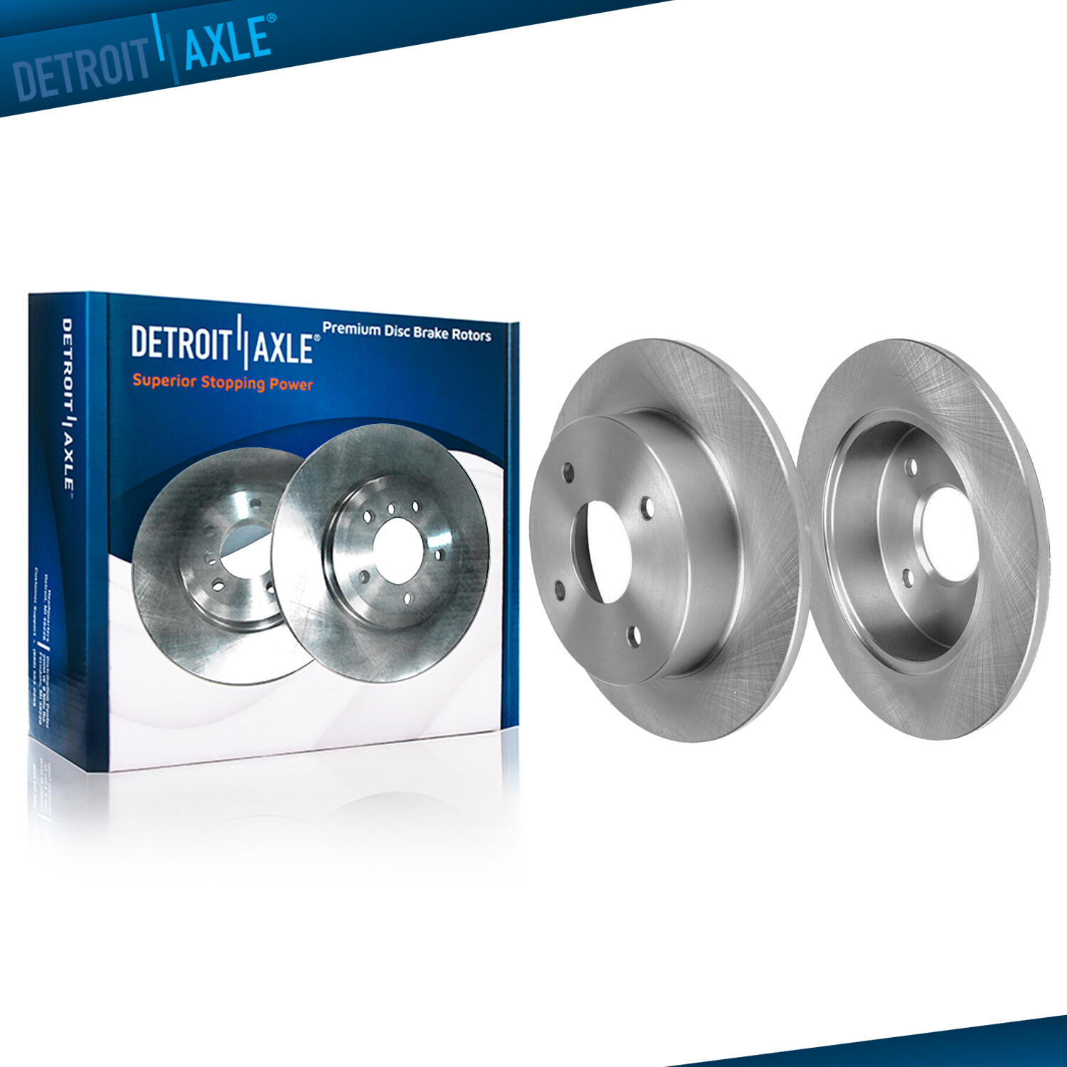 Rear Disc Brake Rotors for 1998 1999 2000 2001 2002 Honda Accord 2.3L ONLY