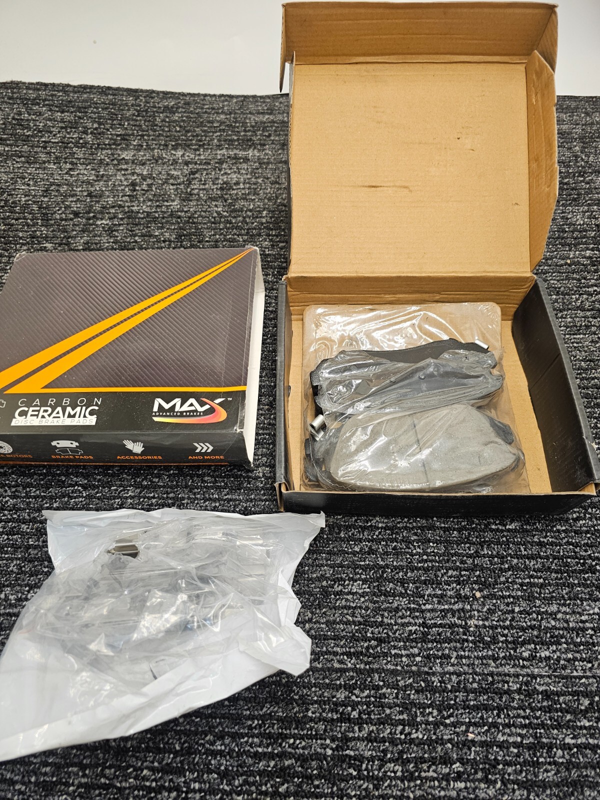 Max Advanced Brakes Carbon Ceramic Disc Brake Pad D1421