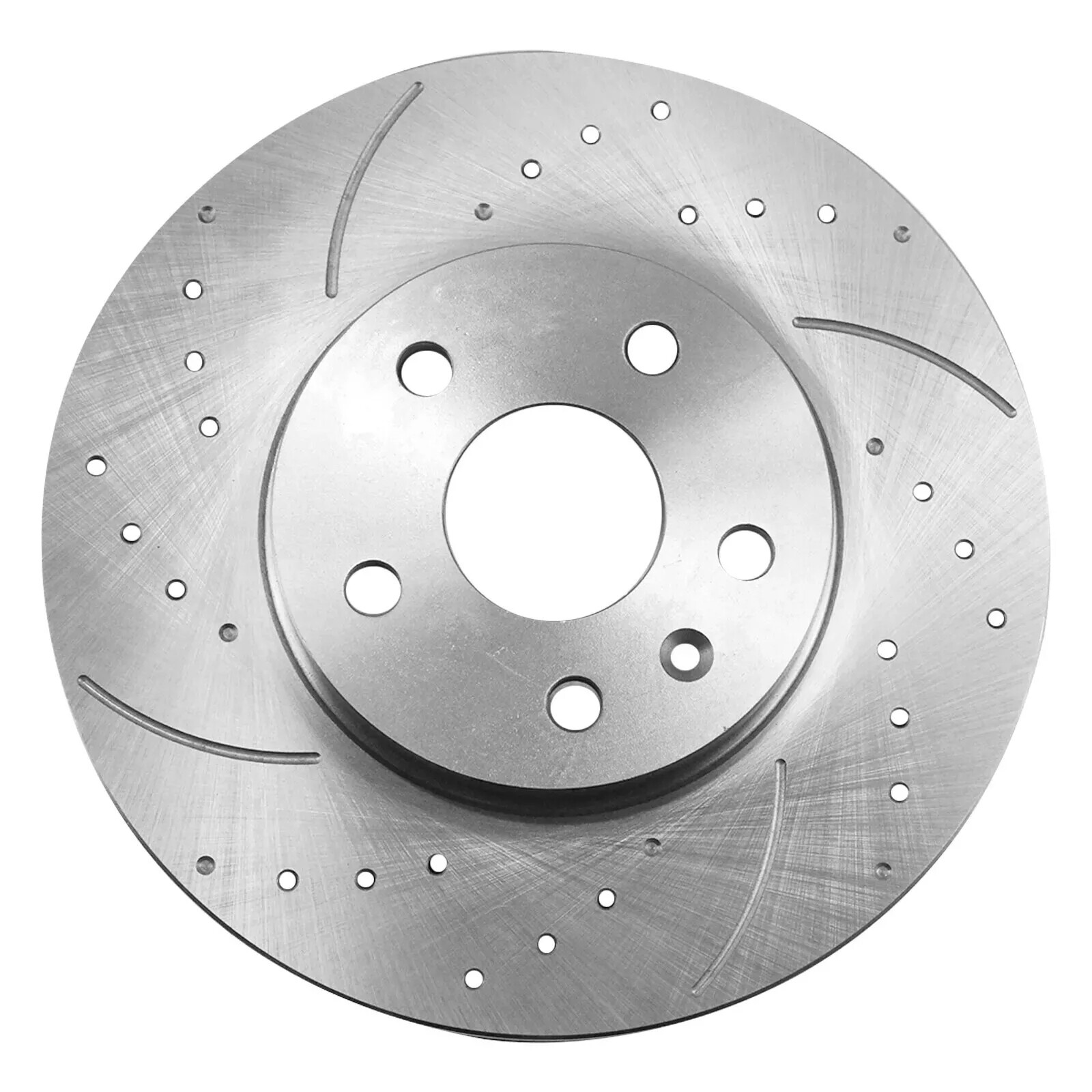 Front Right & Left Disc Brake Rotors With Ceramic Pads For Ford Mustang 99-2004