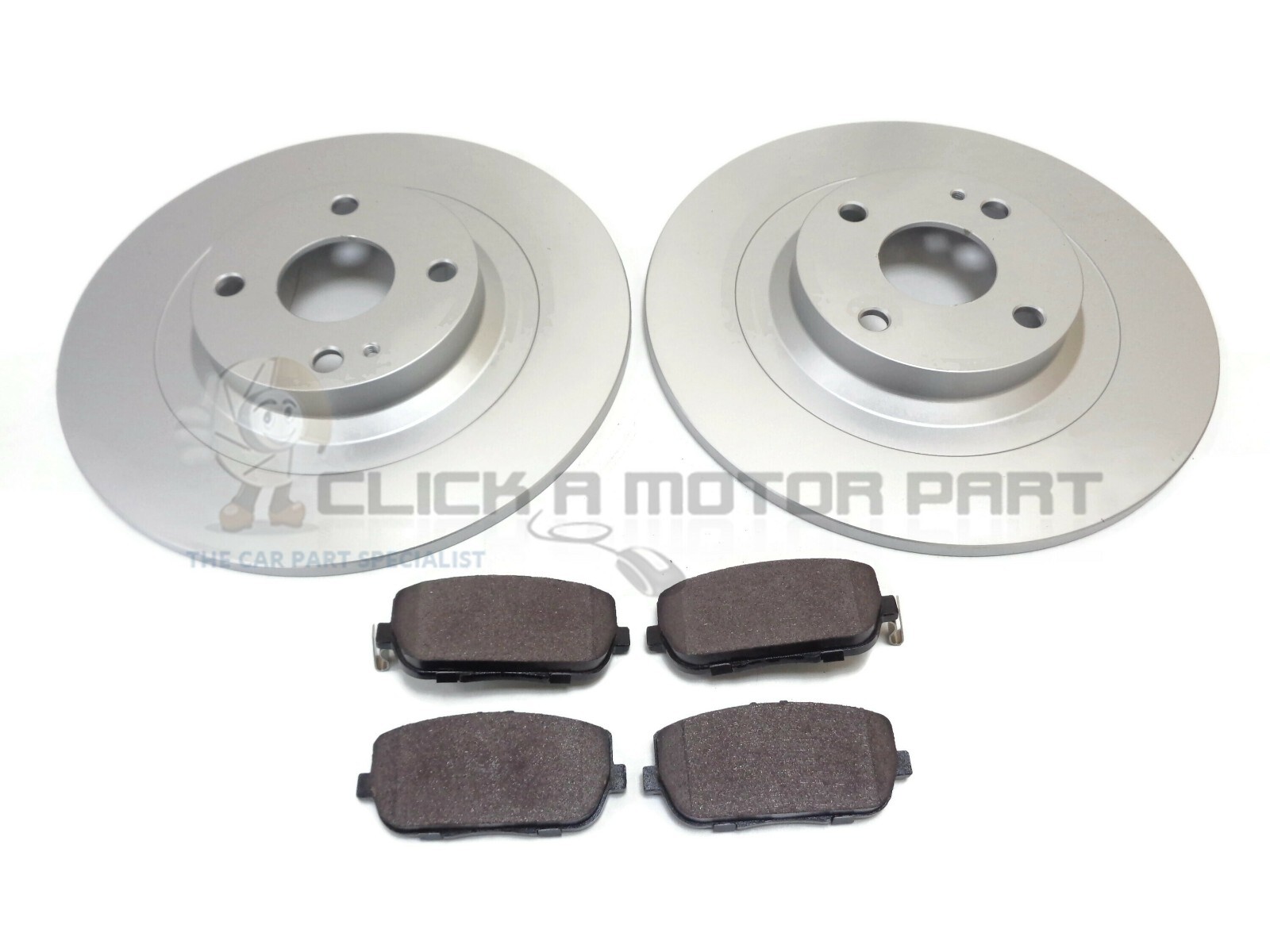 Rear 2 Brake Discs And Pads Set For Mazda MX-5 2.0 2015-2024