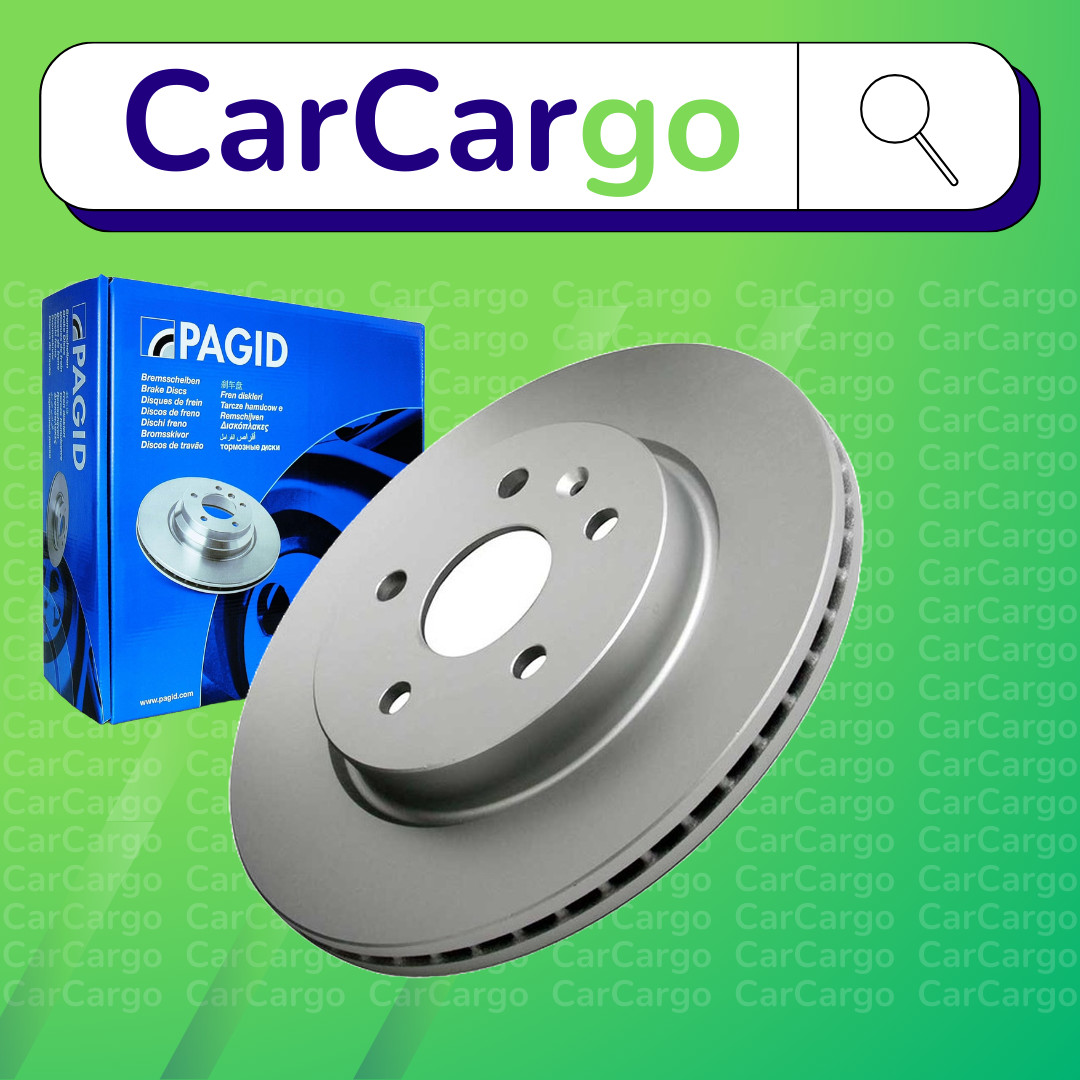 Pagid Vented Rear Brake Discs Pair For Saab 9-5 2.0 TiD 2010-2012 315 mm