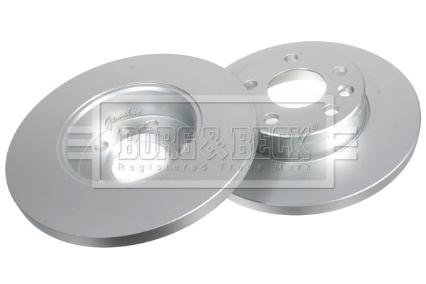 2x Brake Discs Pair Solid fits VW CARAVELLE Mk4 1.9D Front 96 to 03 ABL 282mm