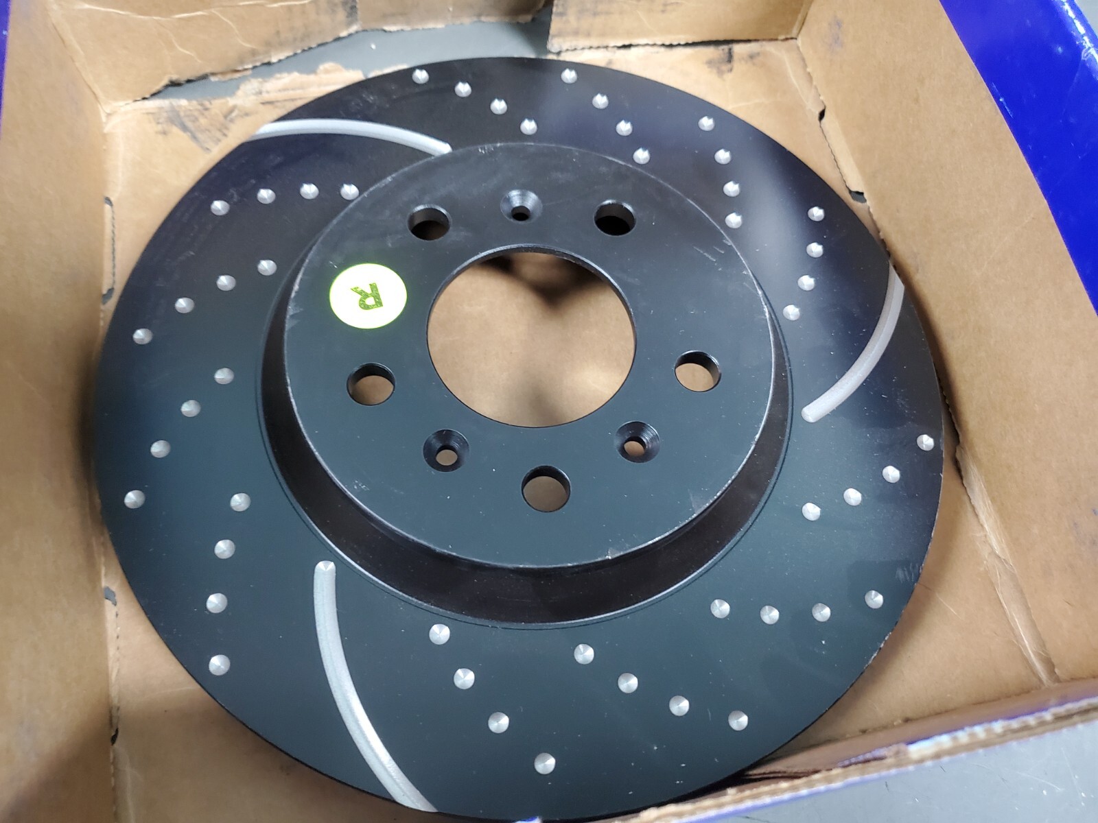EBC Brakes GD7370 3GD Series Dimpled and Slotted Sport Rotor