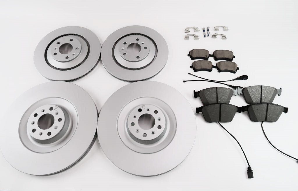 Bentley Gt GTc Flying Spur front rear brake pads & rotors LOW DUST