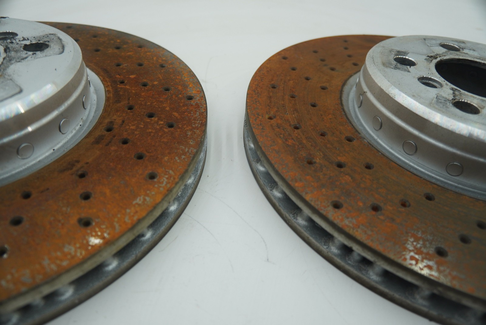 Set 2 Front Left Right Disc Brake Rotor 34116858623 OEM BMW i8 2014-20