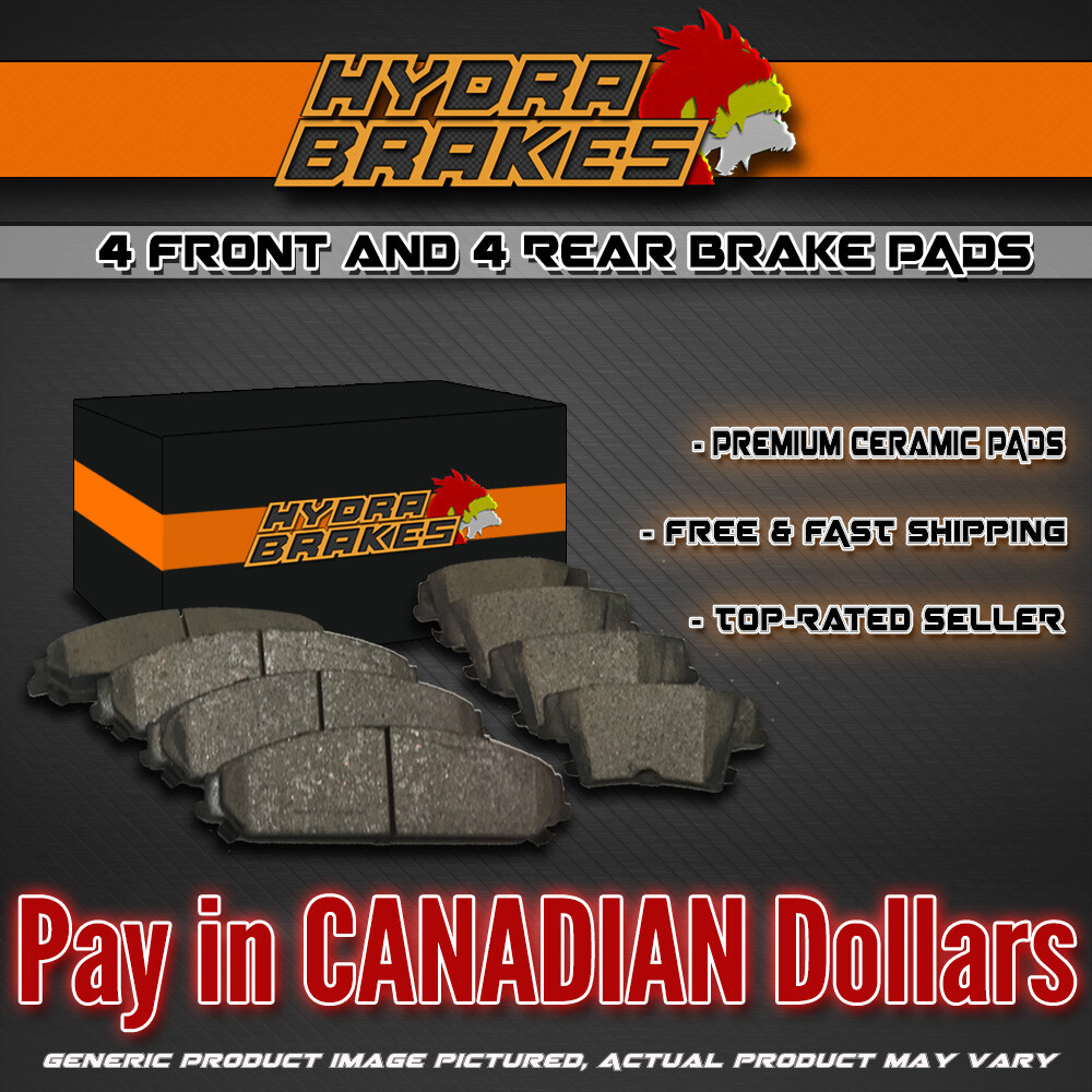 FITS Audi S4 2010 Base Ceramic Brake Pads F+R