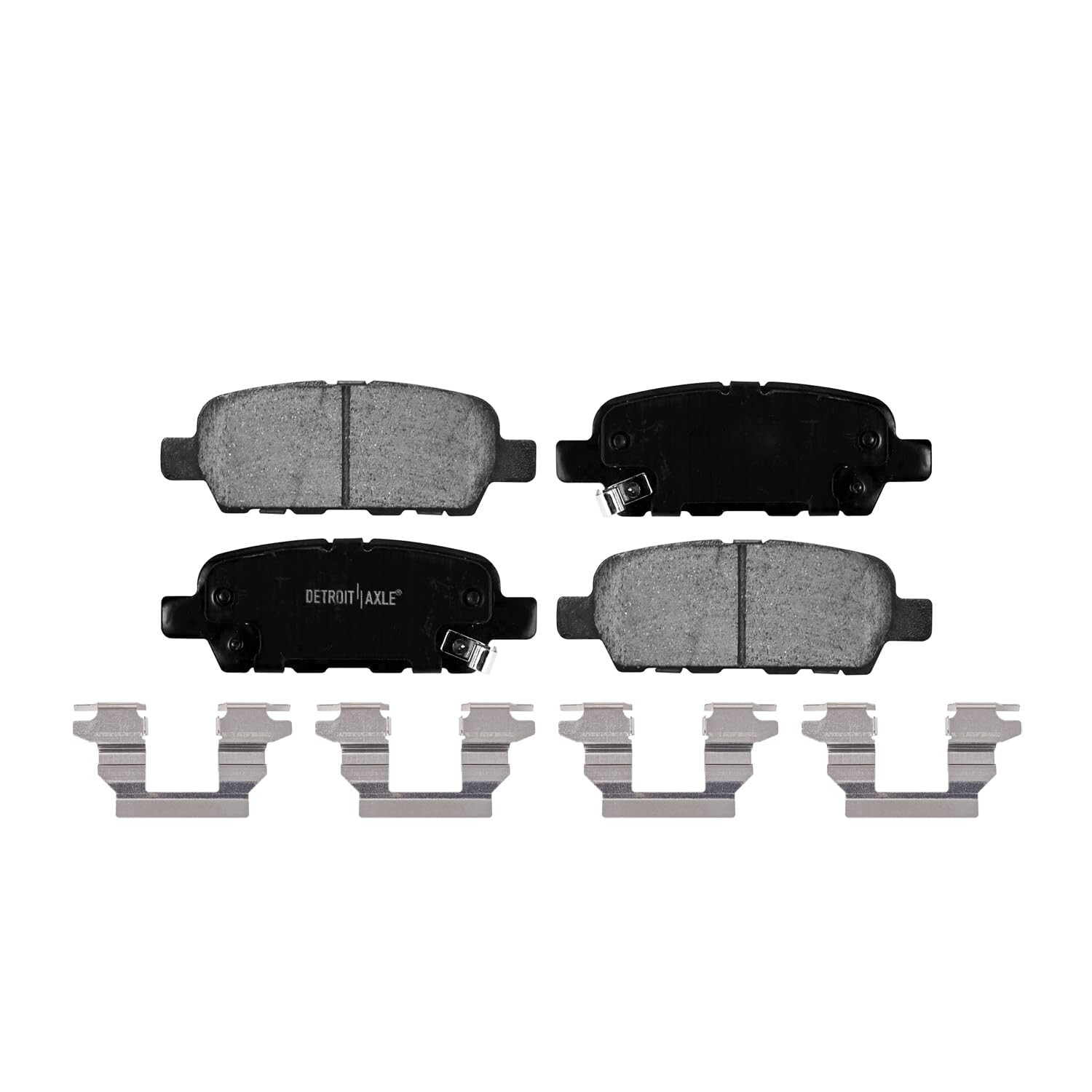 Front & Rear Brake Rotors + Ceramic Brake Pads for 2003 2004 2005 Nissan Murano
