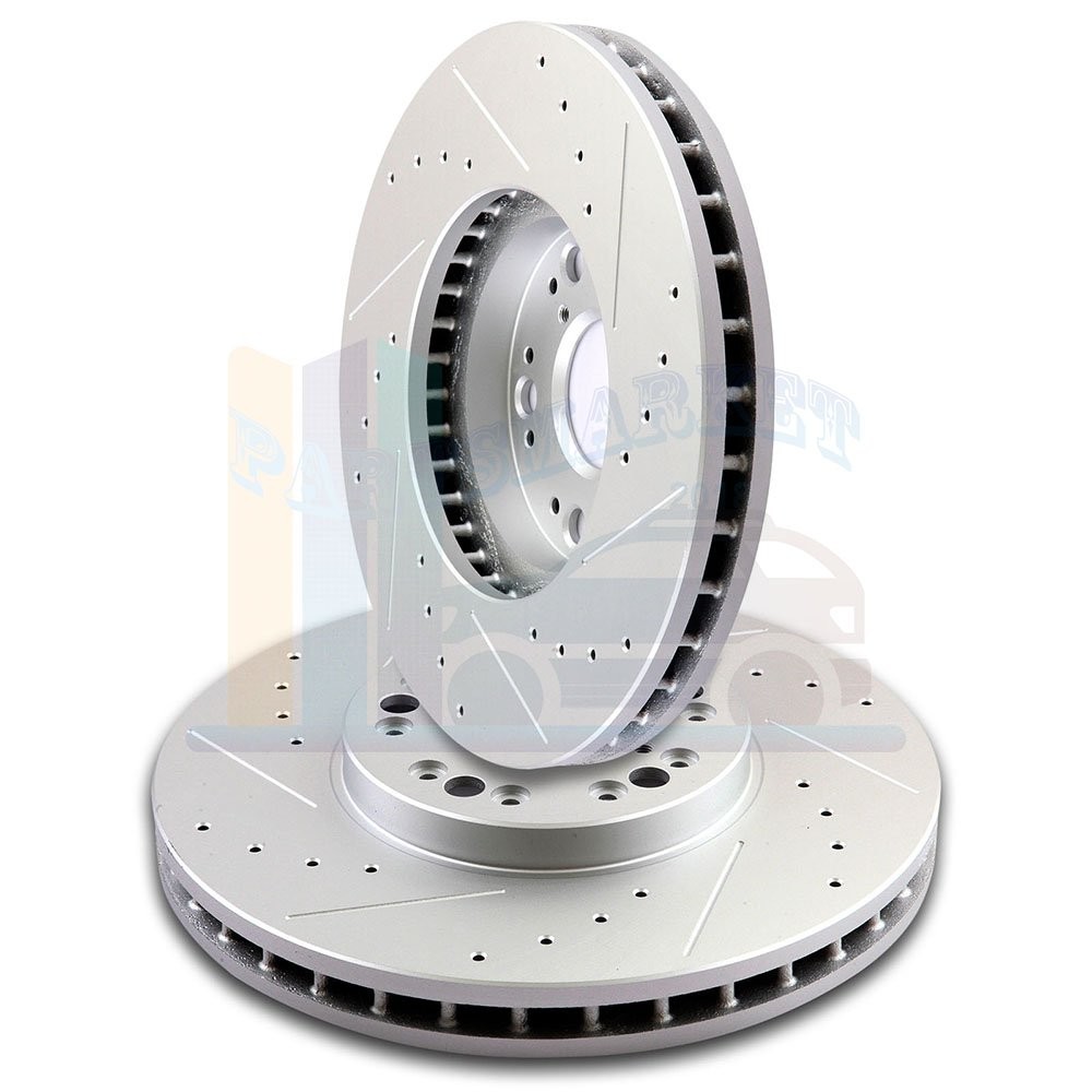 2X Front Discs Brake Rotors For 1993 1994 1995-2005 Lexus GS300 G3000 Casting