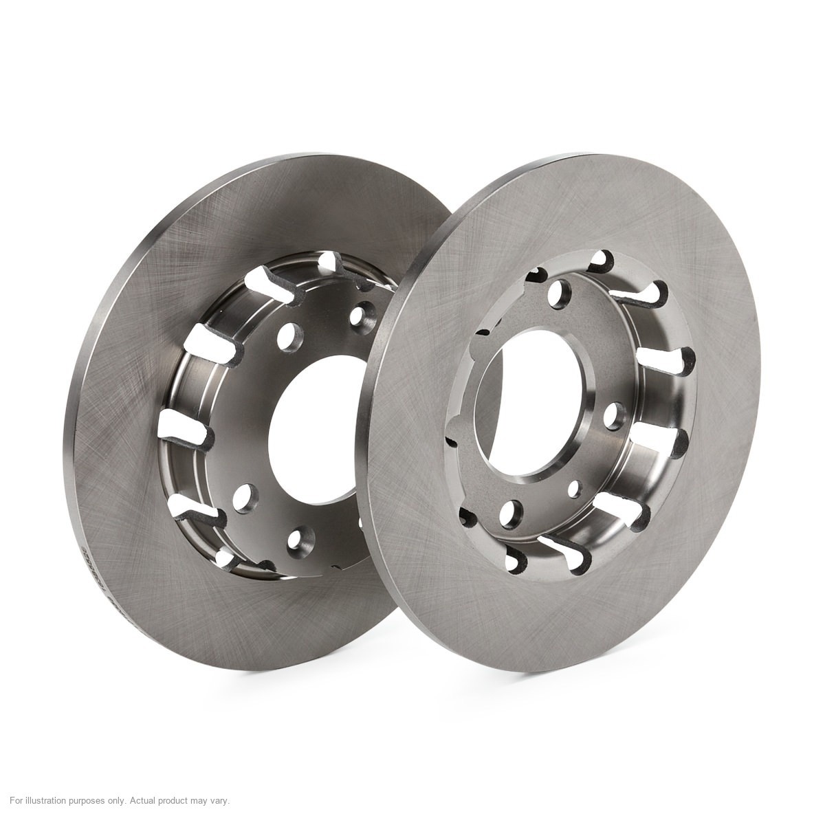 2X APEC Rear Brake Discs for OPEL MOKKA 2020- 249mm Solid DSK3629