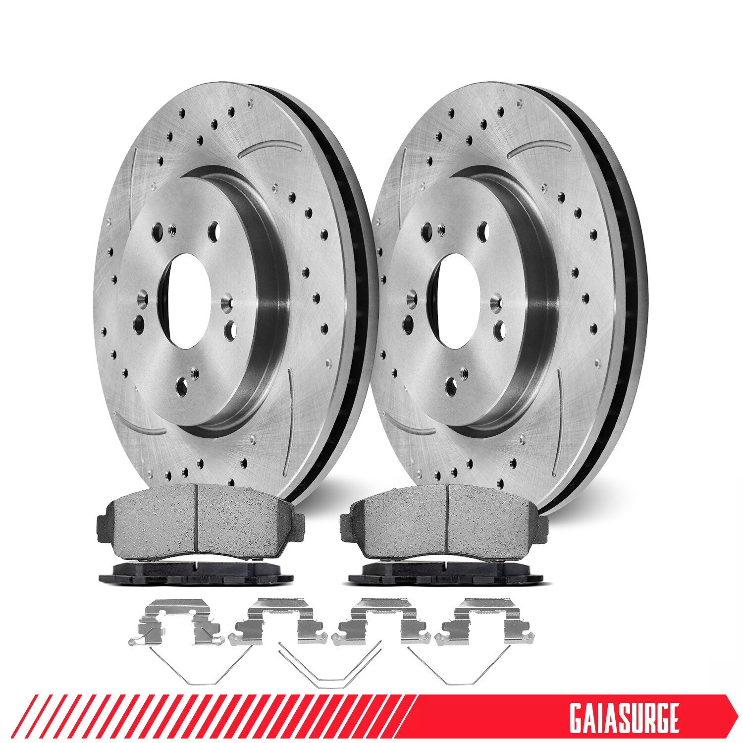 AWD 11.65 inch (296mm) Front Disc Brake Rotors Pads for 2007 – 2016 Honda CR-V