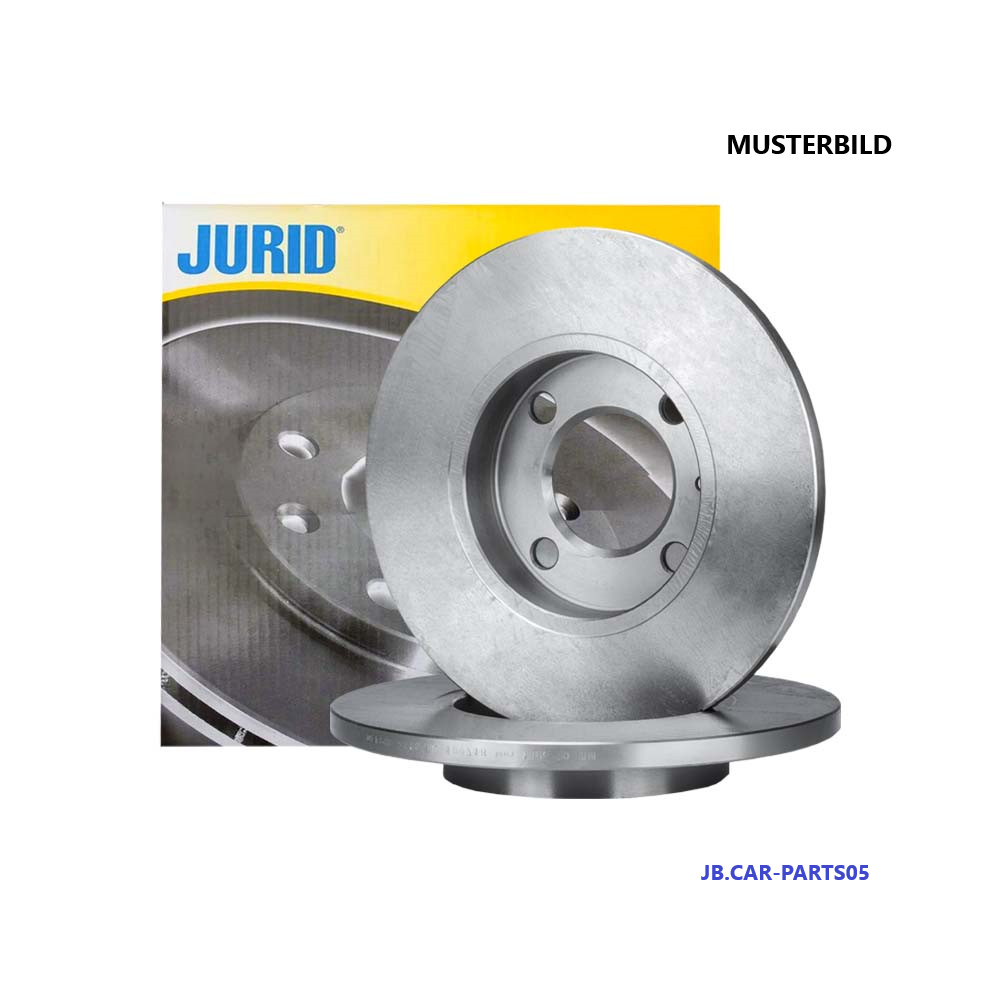 Jurid 562368J Rear Brake Discs for Renault Scénic I Megane Scénic Grandtour
