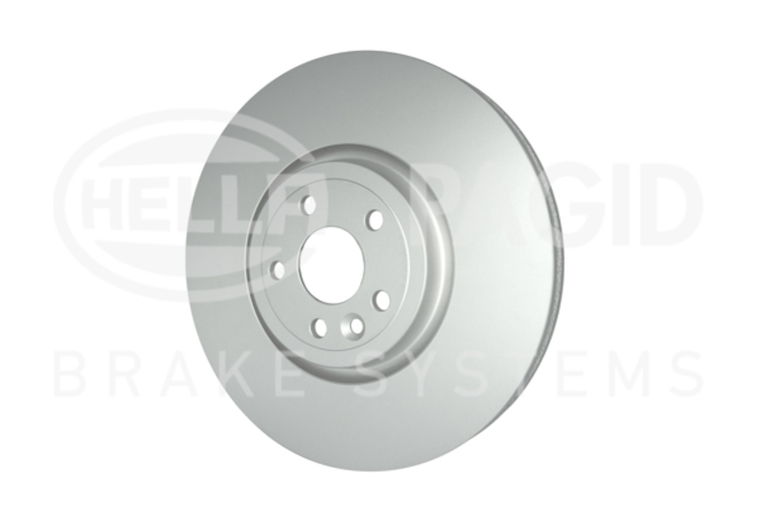 Hella Pagid 355132481 Front Disc Brake Rotor For Land Rover Range Rover Velar
