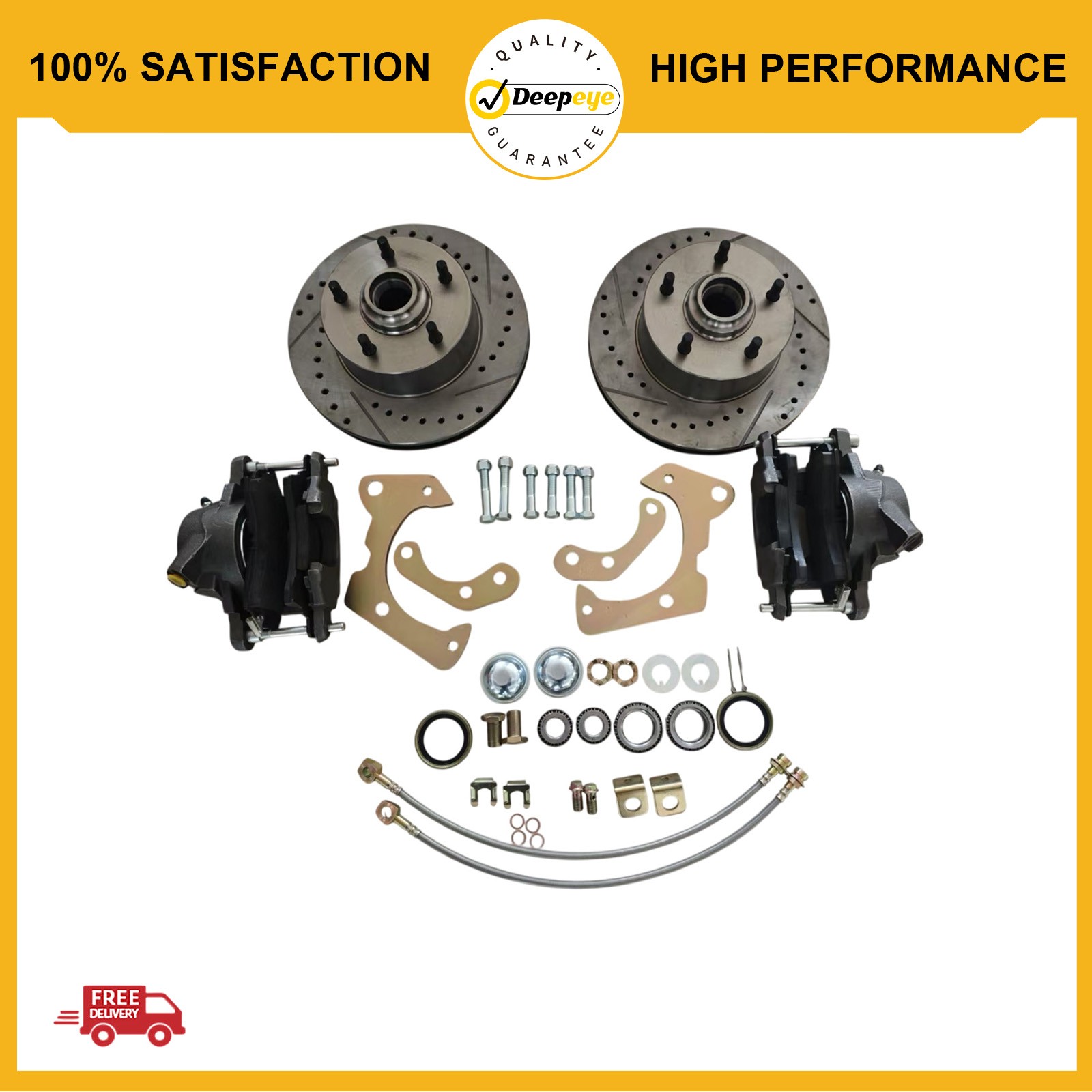 11 in. Disc Brake Conv. Kit For Fullsize Chevy Cars 1959-1964