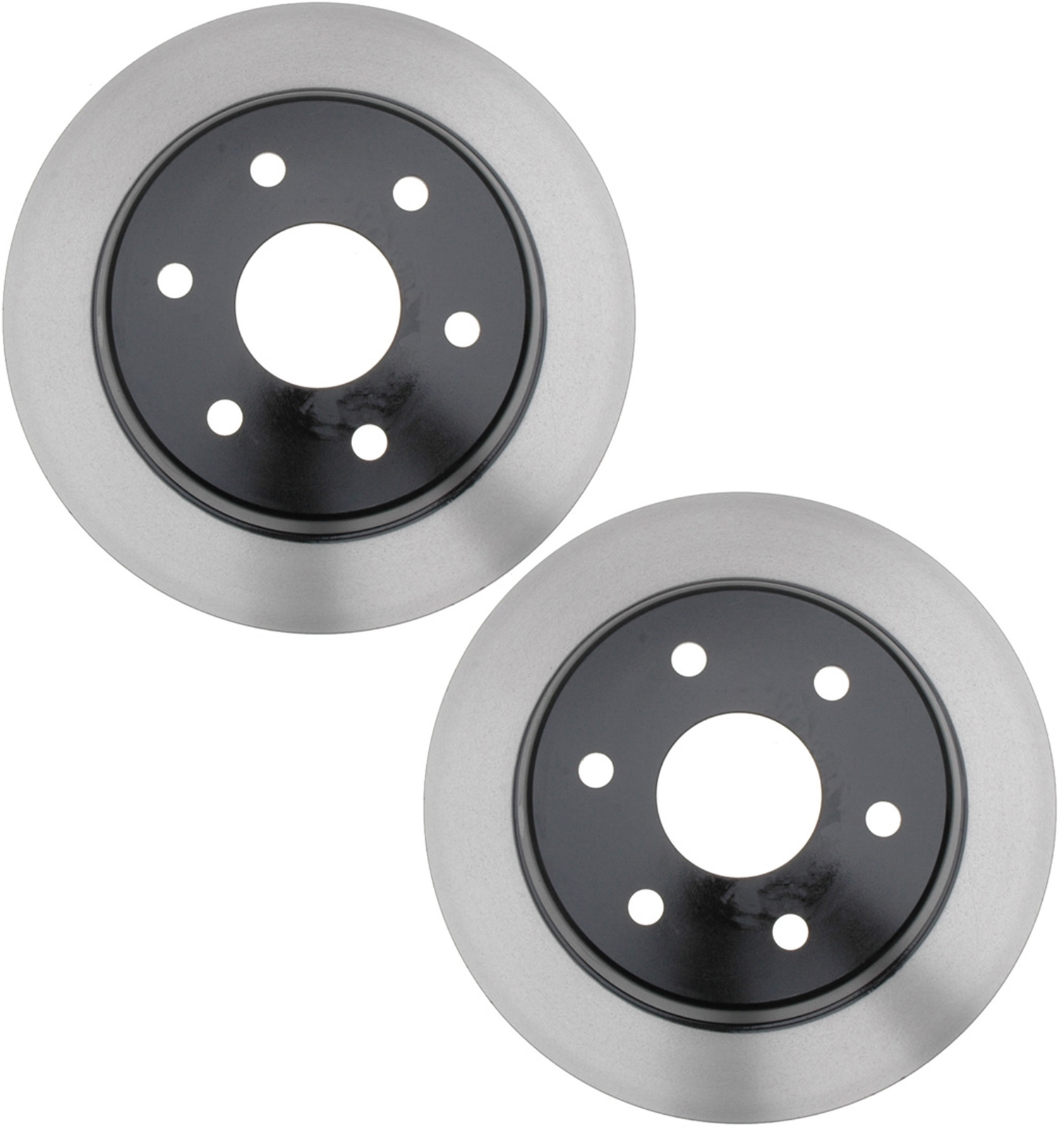 Pair Set 2 Rear Brake Rotors 330mm ACDelco Pro For GMC Chevy With2Piston Caliper