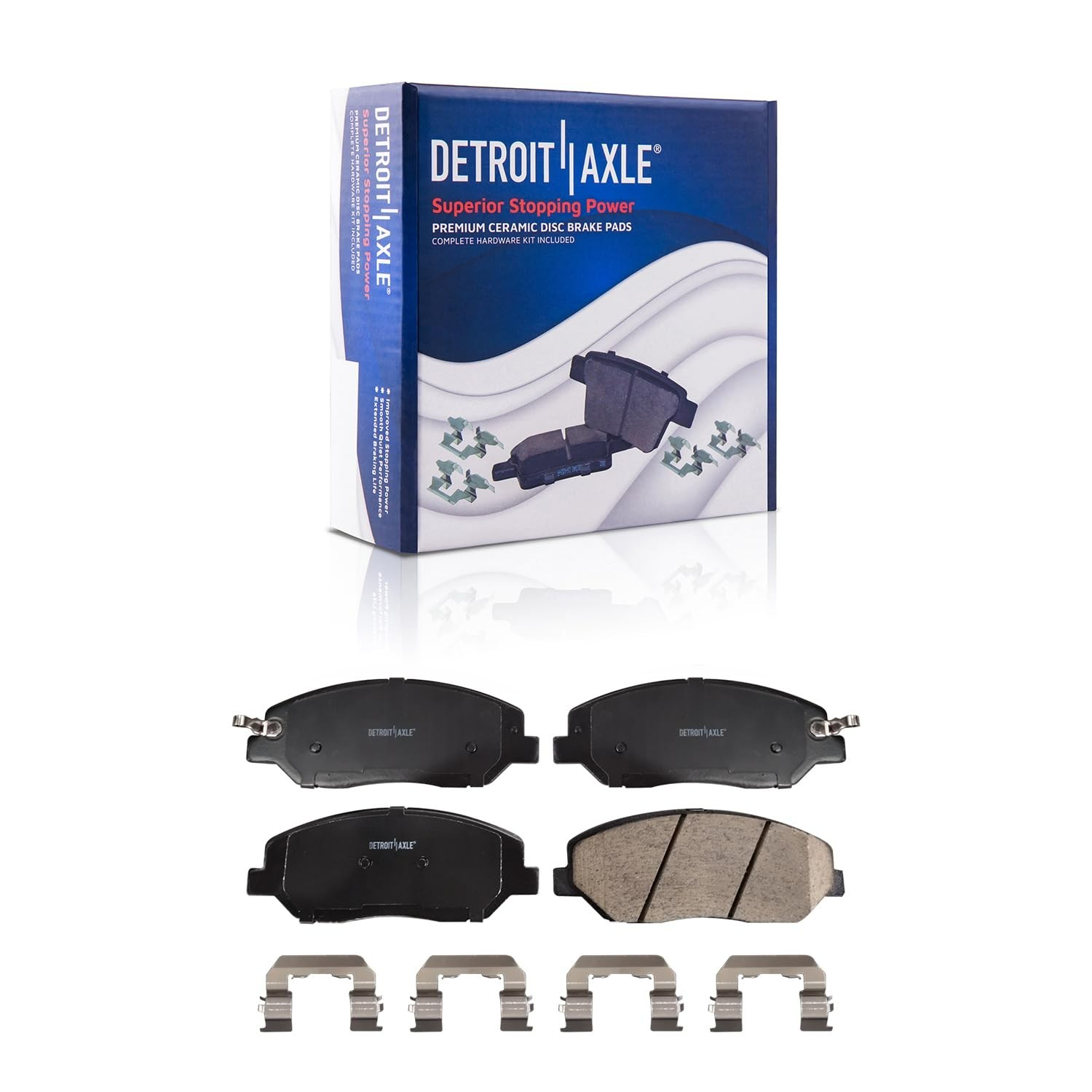 320mm Front Drilled Brake Rotors Brake Pads Kit for 2009 – 2011 Hyundai Genesis