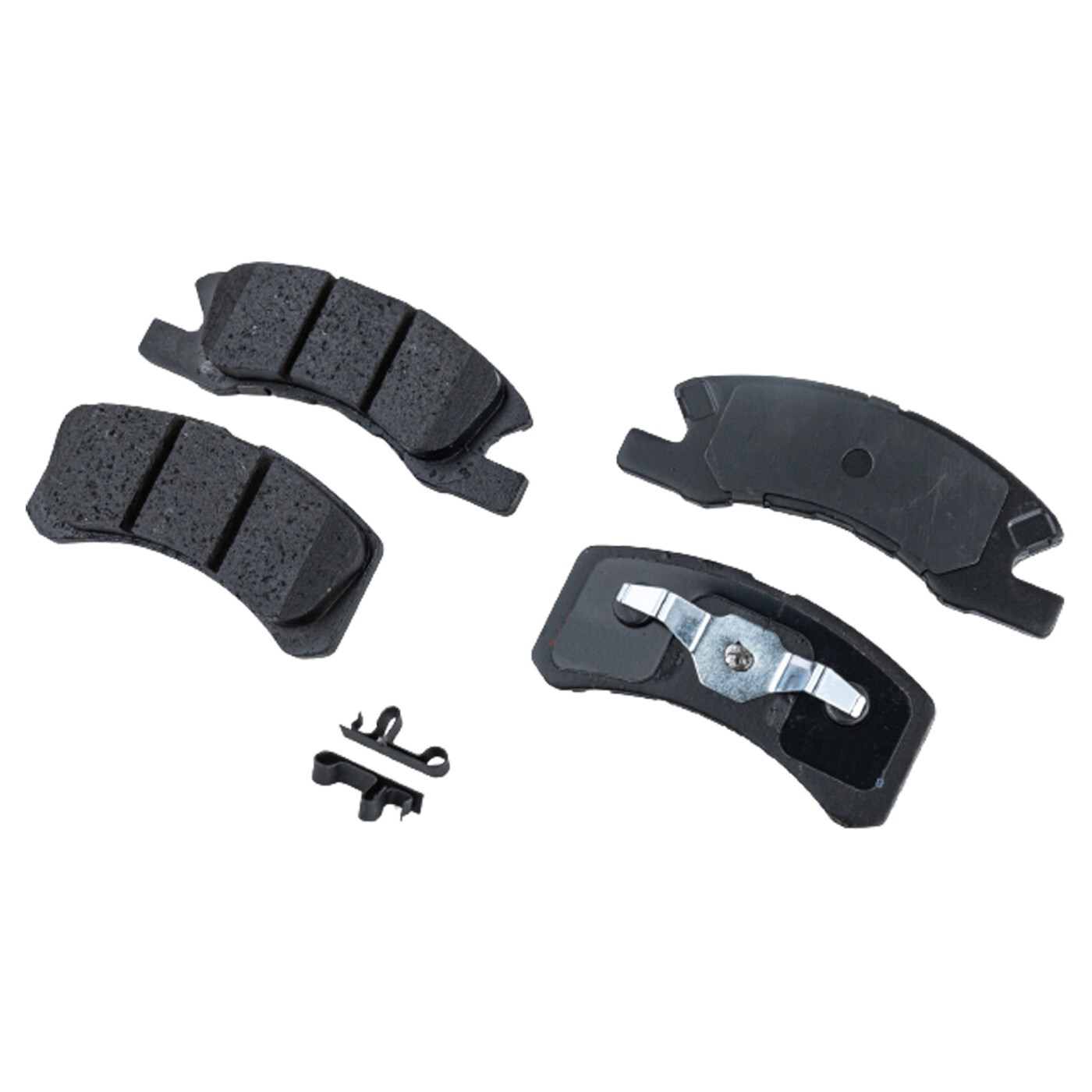 Front Brake Disc and Pad Kit For 2014-15 Mitsubishi Mirage Ceramic Plain Surface
