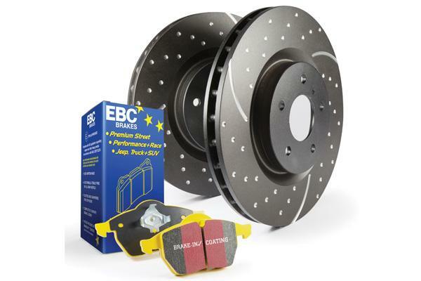 EBC Brakes S5KF1989 S5 Kits Yellowstuff and GD Rotors