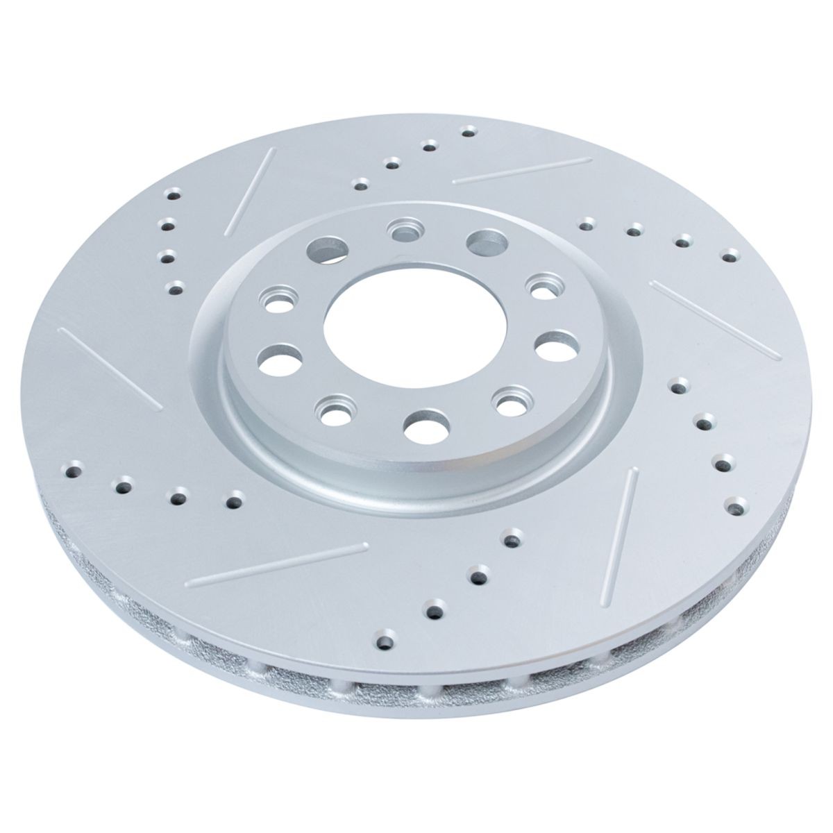 Performance Brake Rotor Drilled Slotted & Posi Ceramic Pad Front Kit